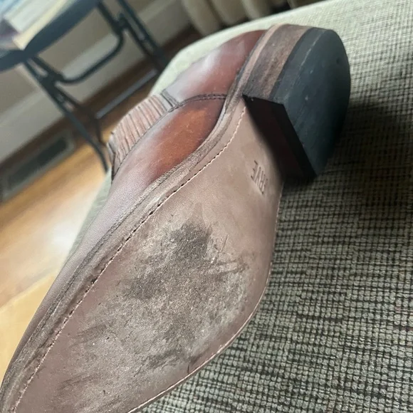 Women’s Frye Billy Brown Leather Ankle Boots - Picture 7 of 7